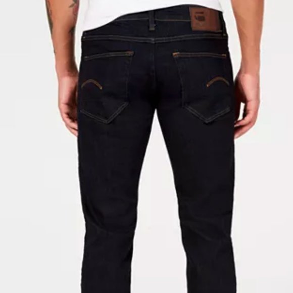 🌠G-STAR 3301 SLIM-STRAIGHT, Dark-Aged_32L - Picture 4 of 4